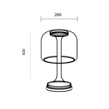 Maytoni Spirito LED table light