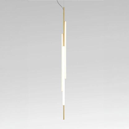 Marset Ambrosia V3 LED Gold Recessed Suspended Vertical light