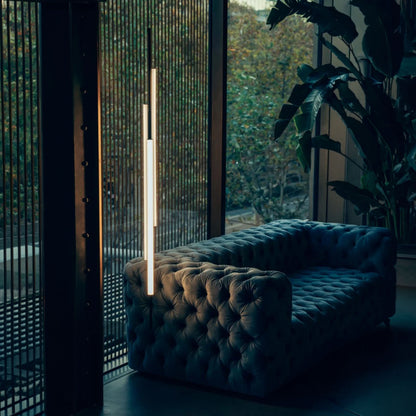 Marset Ambrosia V3 LED Gold Recessed Suspended Vertical light