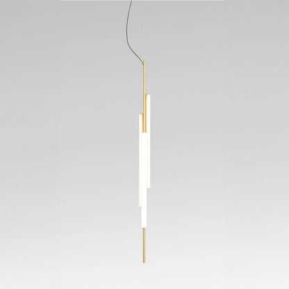 Marset Ambrosia V3 LED Gold Recessed Suspended Vertical light