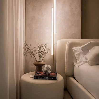 Marset Ambrosia V3 LED Gold Recessed Suspended Vertical light