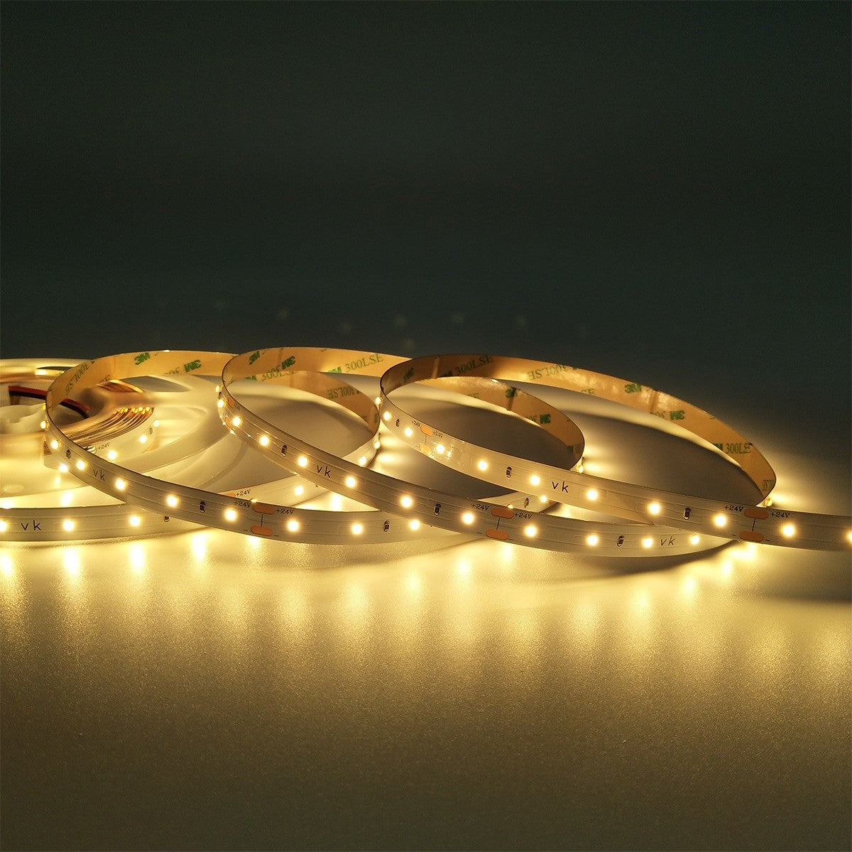 24V LED Strip CRI90 IP20 3000K (5m)
