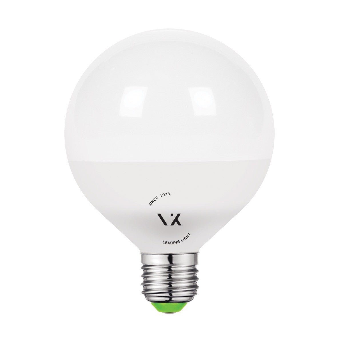 VK Light Globo Plastic E27 LED Bulb, ø95, 12W
