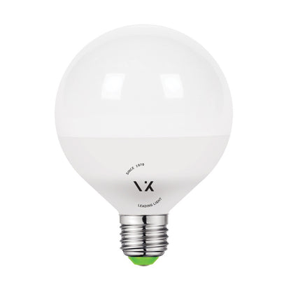 VK Light Globo Plastic E27 LED Bulb, ø95, 12W