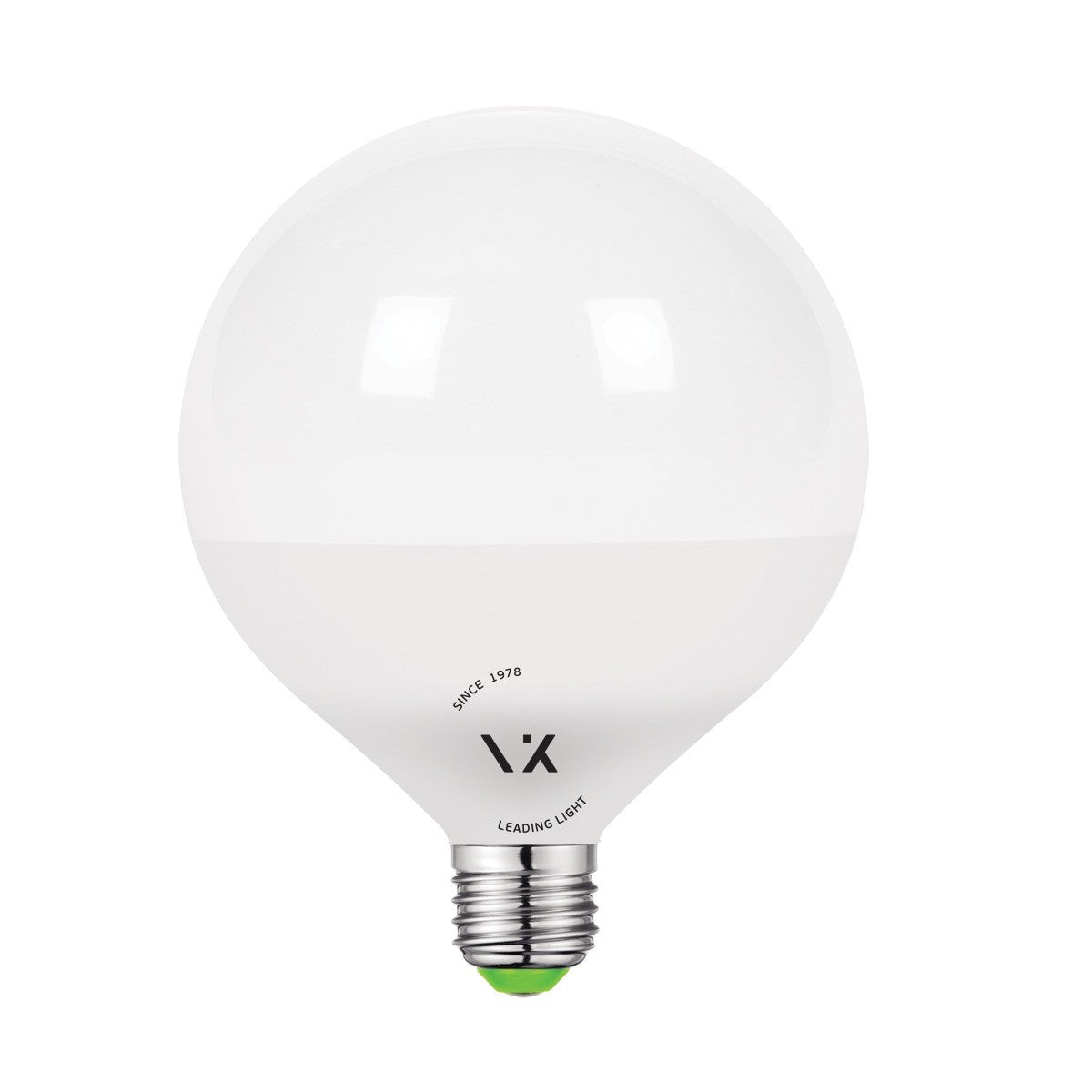 VK Light Globo Plastic E27 LED Bulb, ø95, 15W