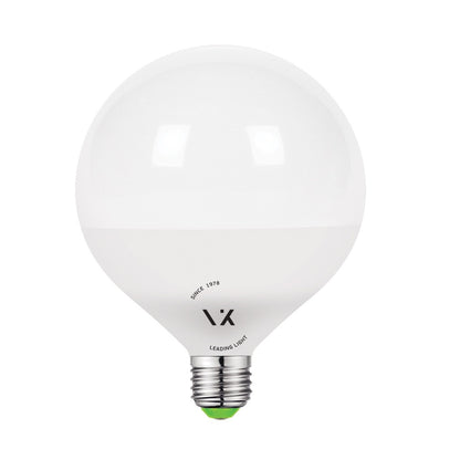 VK Light Globo Plastic E27 LED Bulb, ø95, 15W