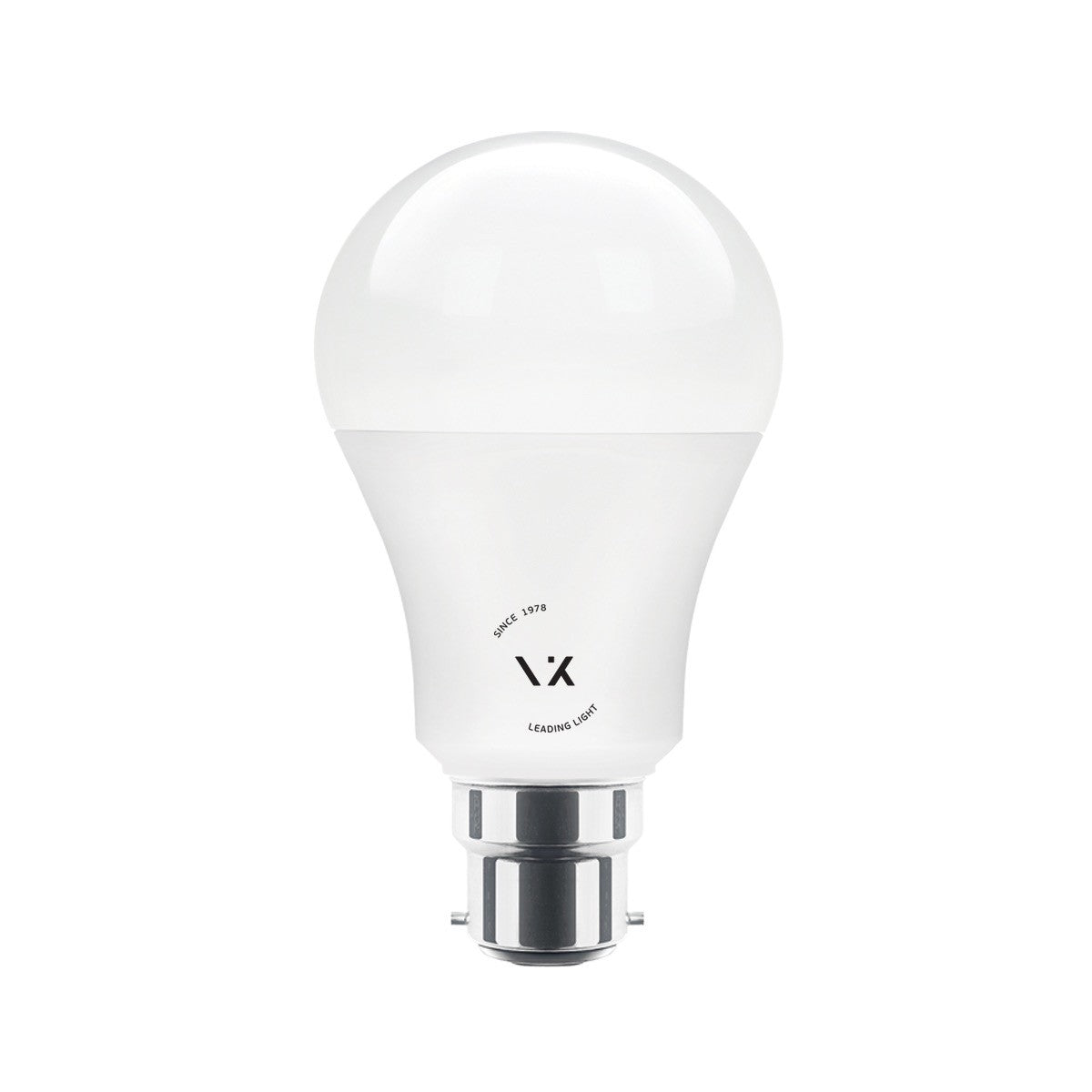 VK Light Classic Plastic B22 LED Bulb, 1050 lm, ø60, 11 W