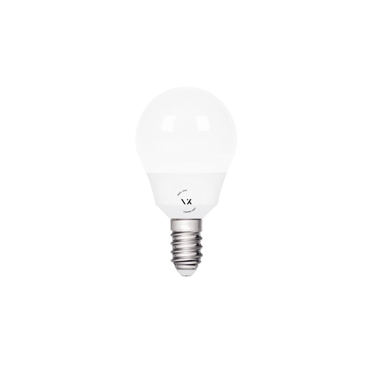 VK Light Mini Globe Plastic E14 LED Bulb, 540 lm, ø45, 6 W