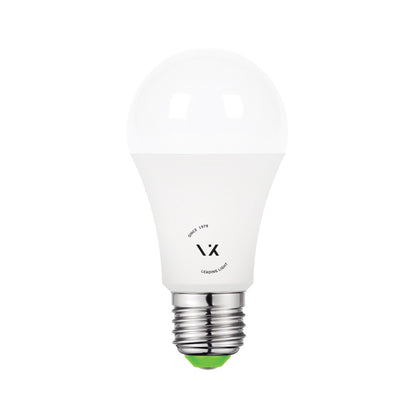 VK Light Classic Plastic E27 LED Bulb, ø60, 9W