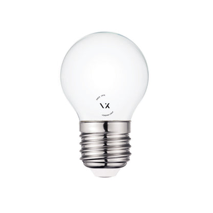 VK Light Mini Globe Filament Milky E27 LED Bulb