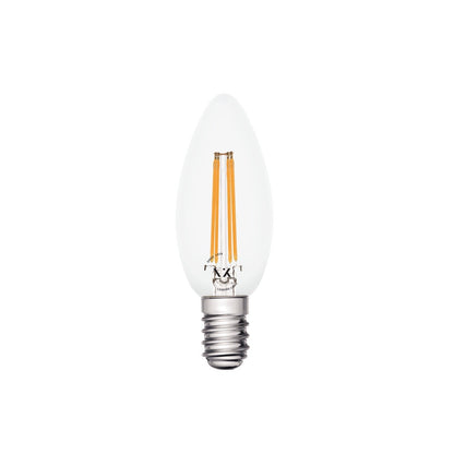 VK Light Candle Filament Clear E14 2700K 5W Dimmable LED Bulb