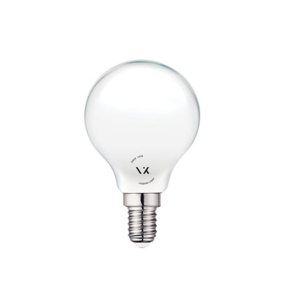 VK Light Mini Globe Filament Milky E14 LED Bulb