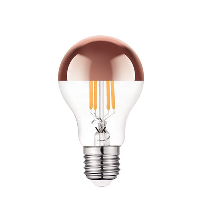 VK Light Classic Filament Pink Copper E27 2700K 7W Dimmable LED Bulb