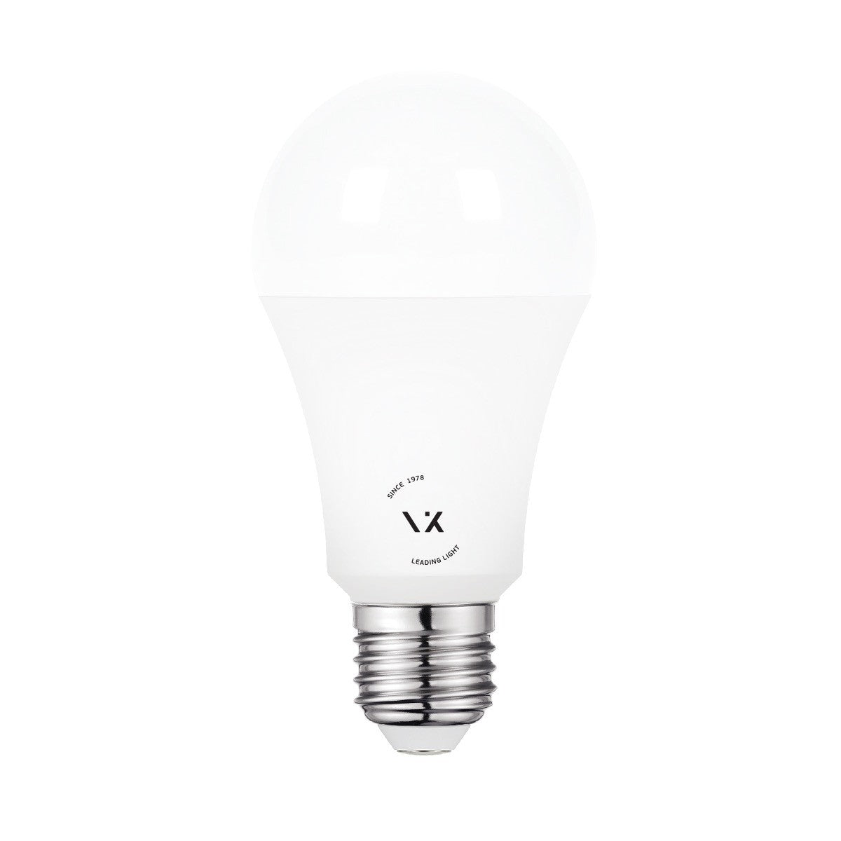 VK Light Classic Plastic E27 LED Bulb, ø70, 20W
