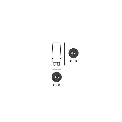 VK Light G9 2W Dimmable LED Bulb