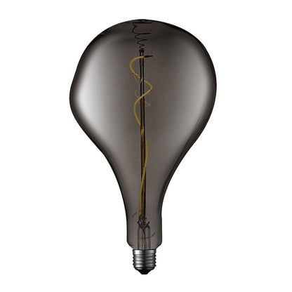 VK Light Spiral Filament Dark Gray E27 2200K 3W Dimmable LED Bulb