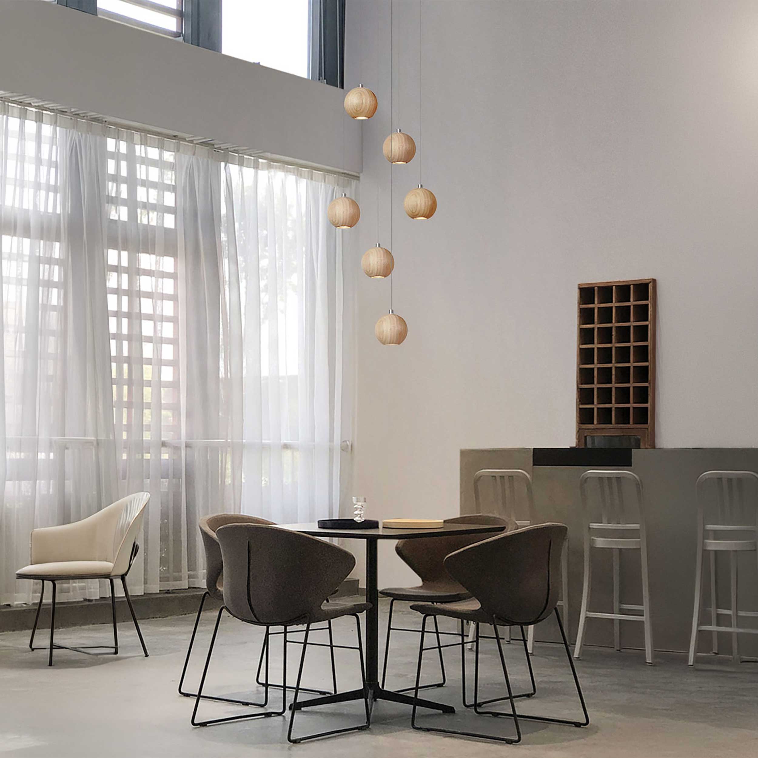 VK Light Ada GU10 pendant light spherical