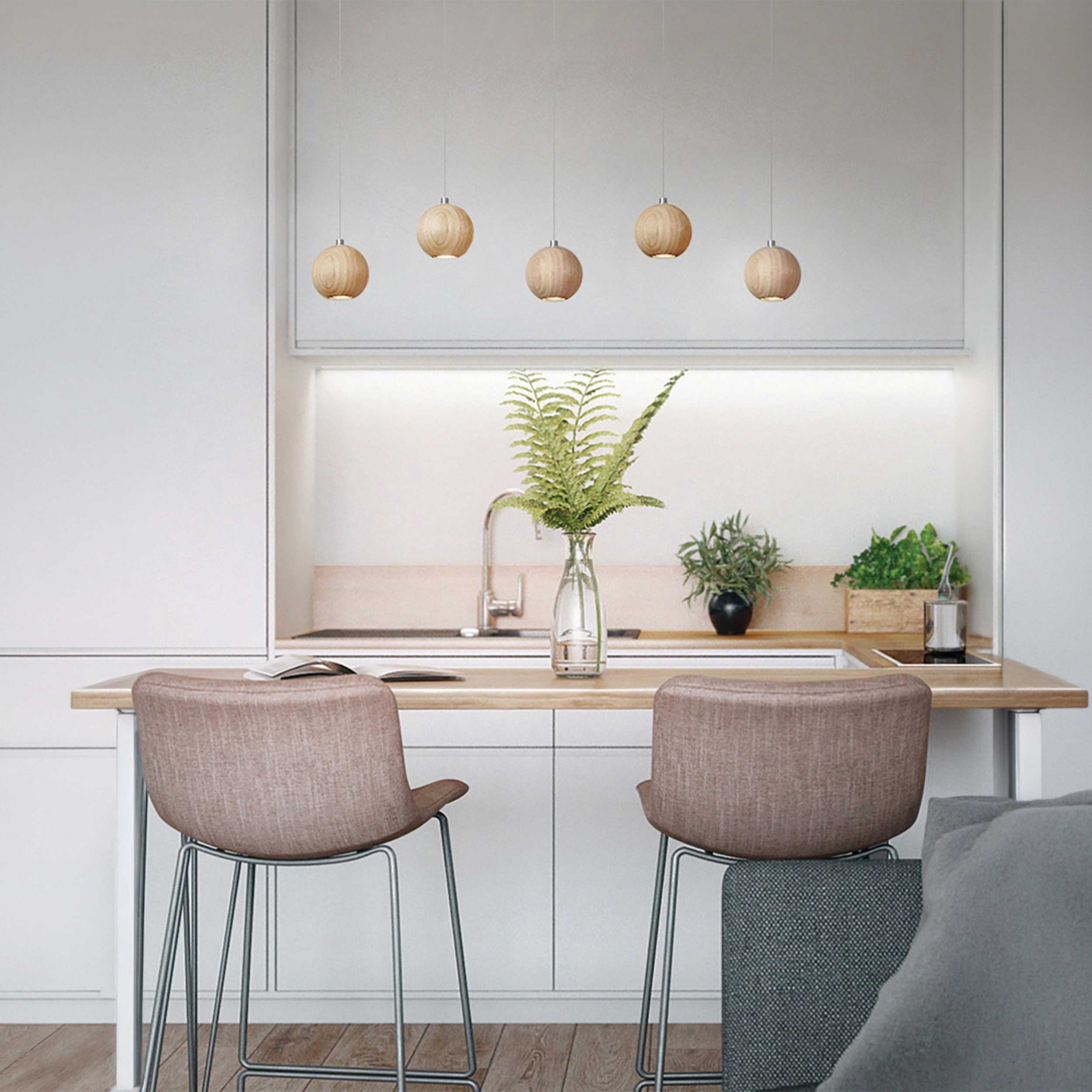 VK Light Ada GU10 pendant light spherical