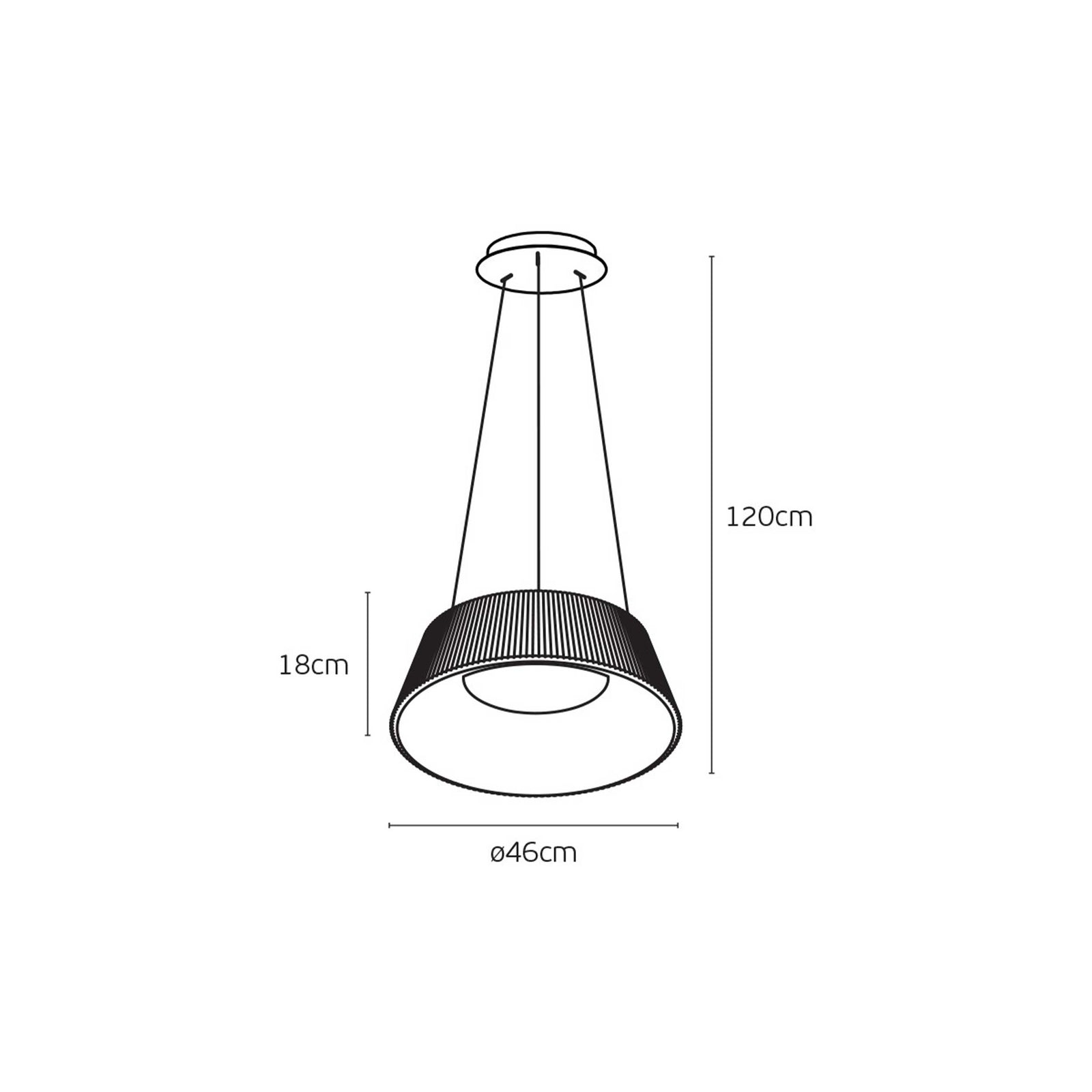 VK Light Aelia LED pendant light