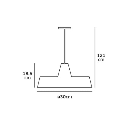 VK Light Aimi E27 pendant light