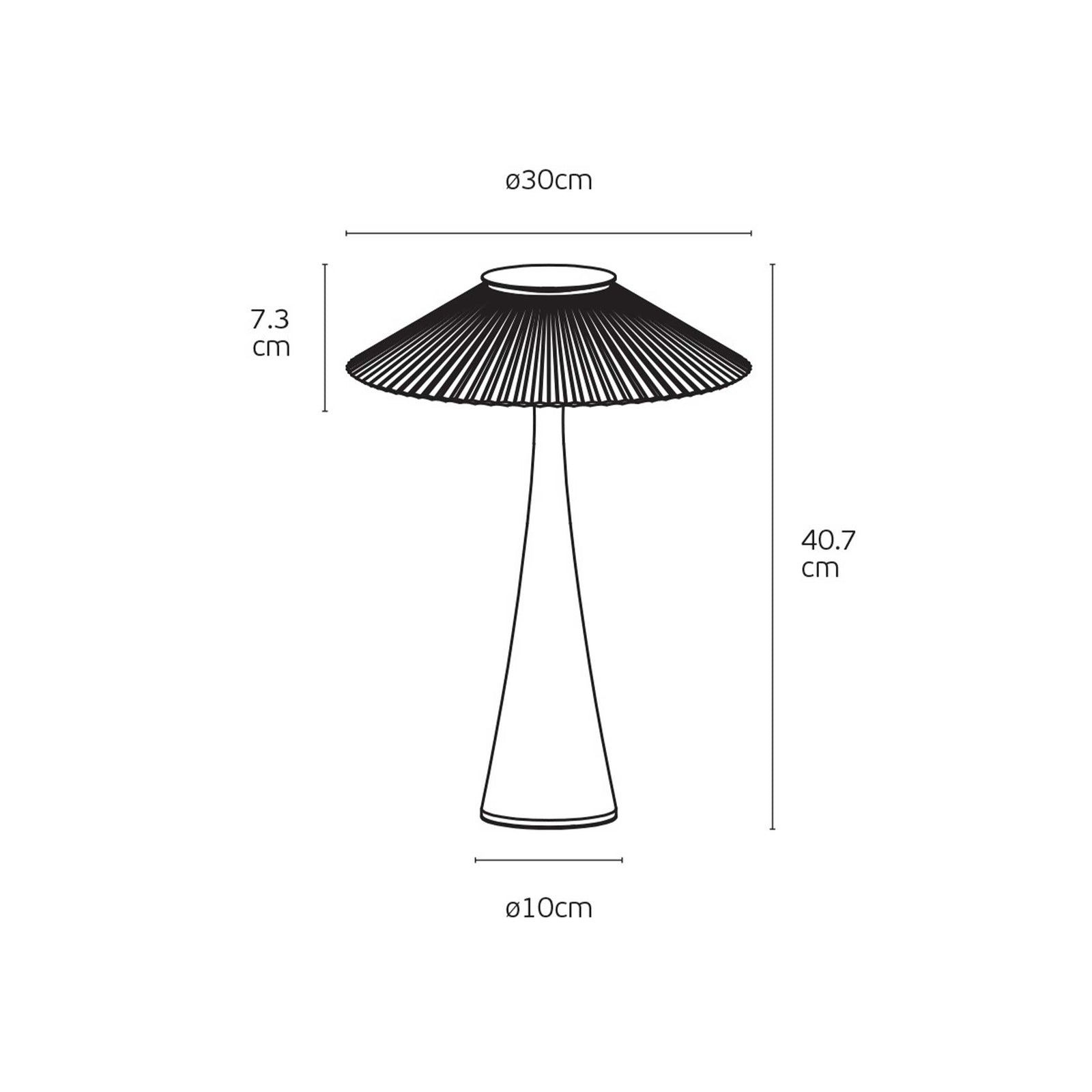 VK Light Amelie LED table light