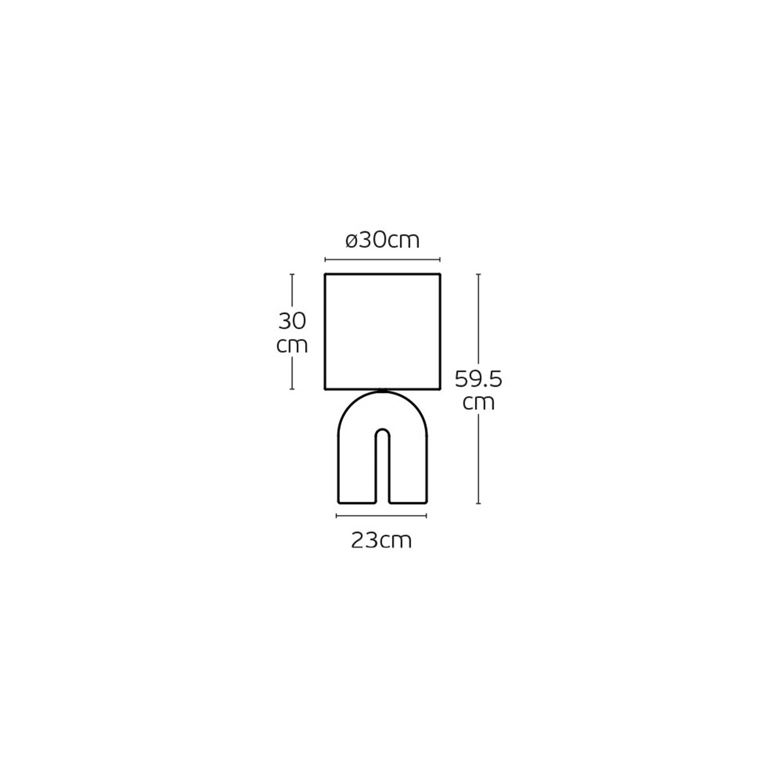 VK Light Arch E27 table light