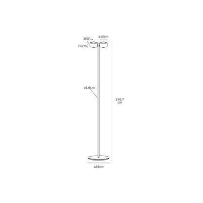 VK Light Aura LED floor light