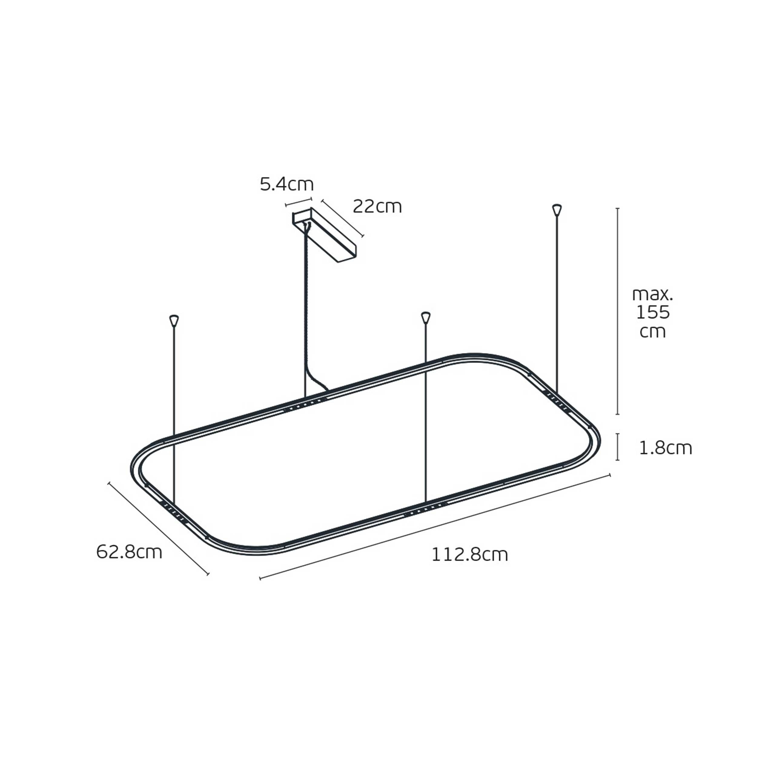 VK Light Core LED pendant light