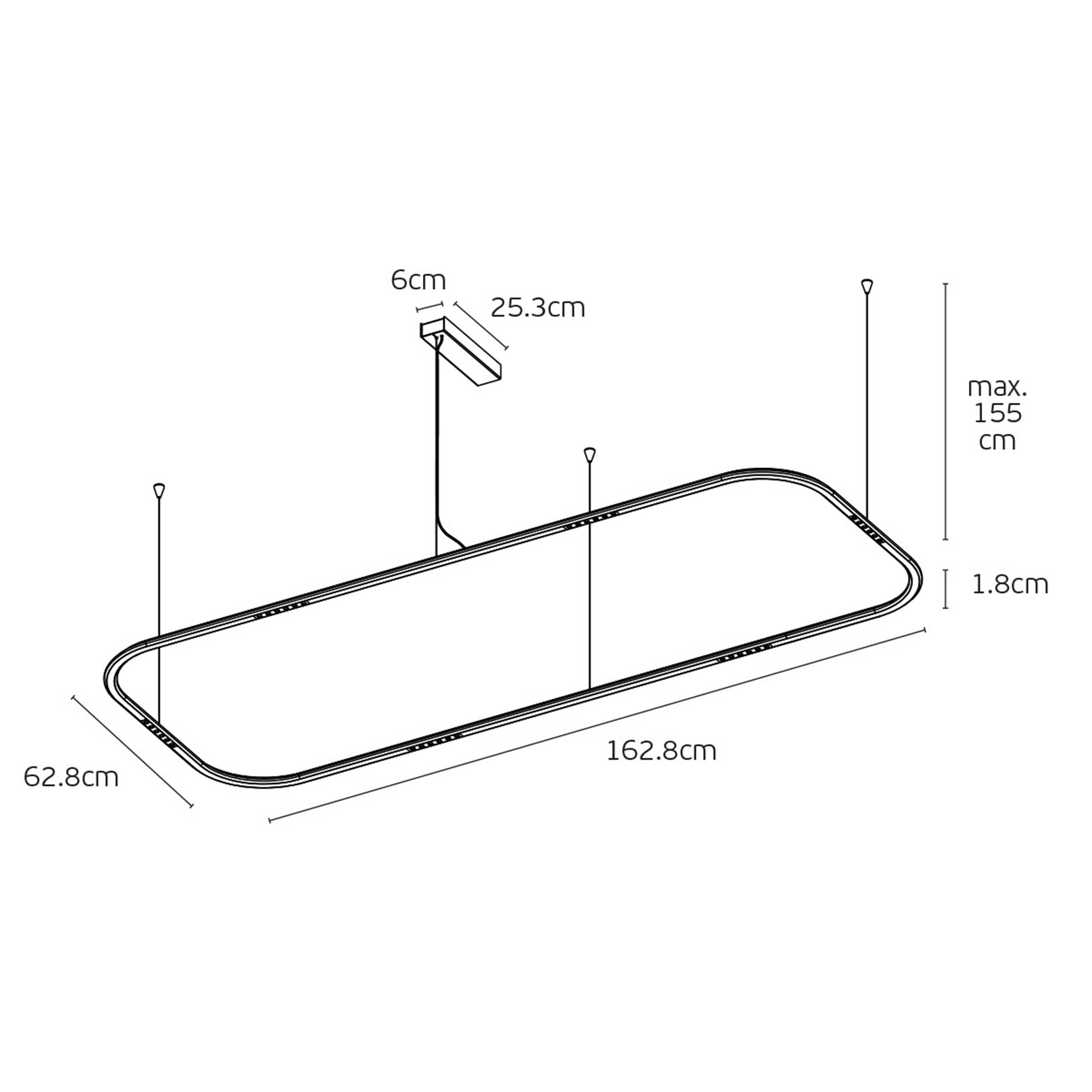 VK Light Core LED pendant light