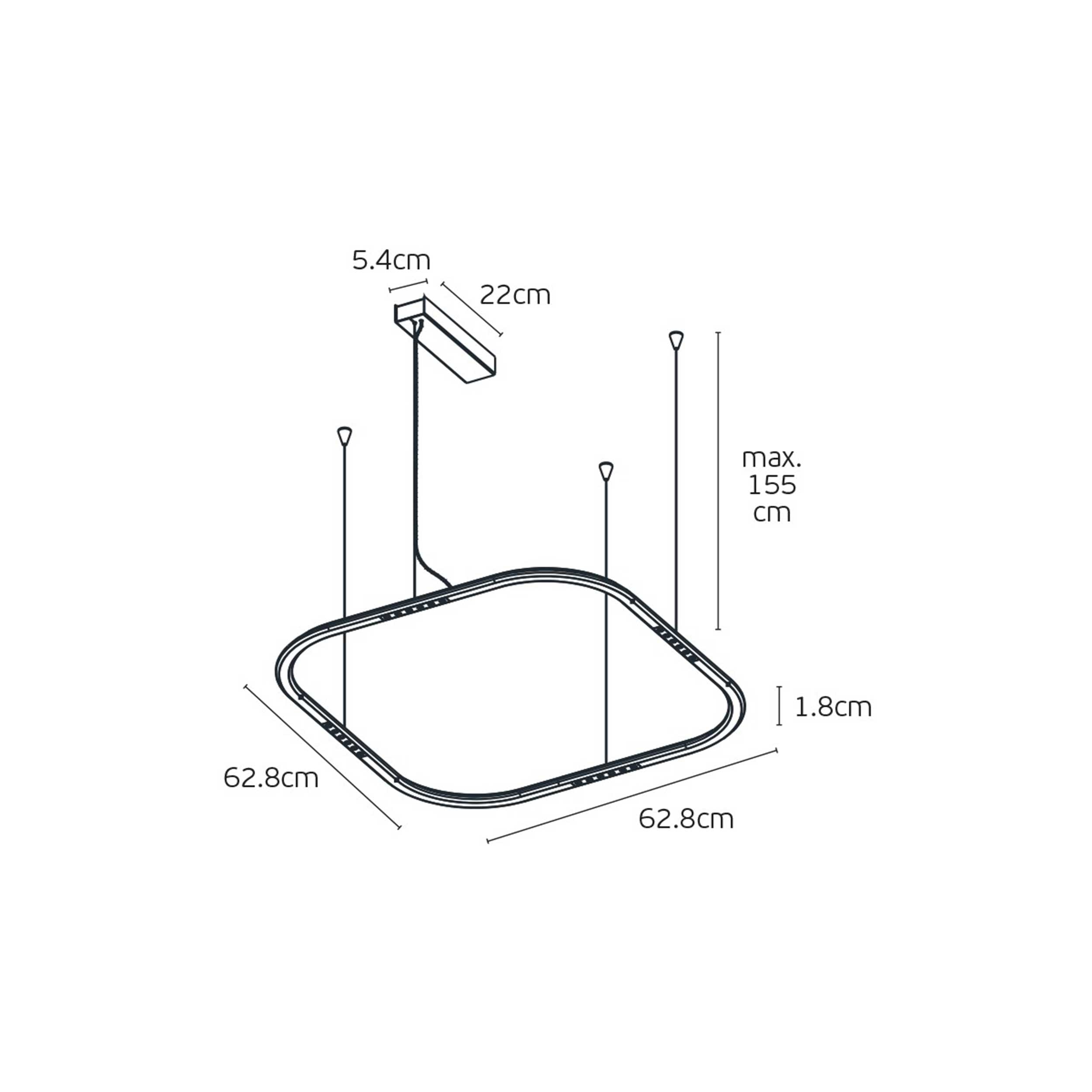 VK Light Core LED pendant light