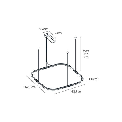 VK Light Core LED pendant light