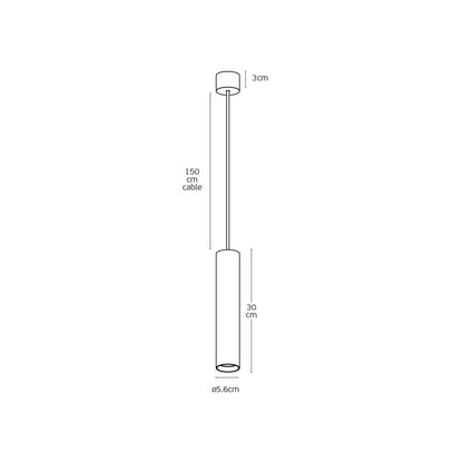 VK Light Edelle GU10 pendant light