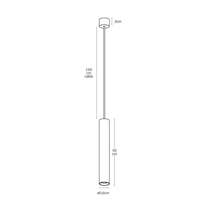 VK Light Edelle GU10 pendant light