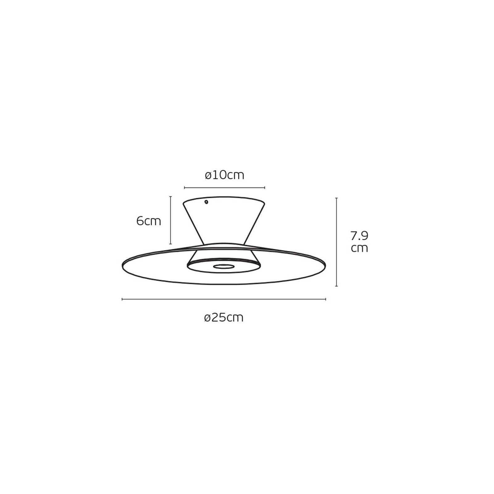 VK Light Elise LED ceiling light