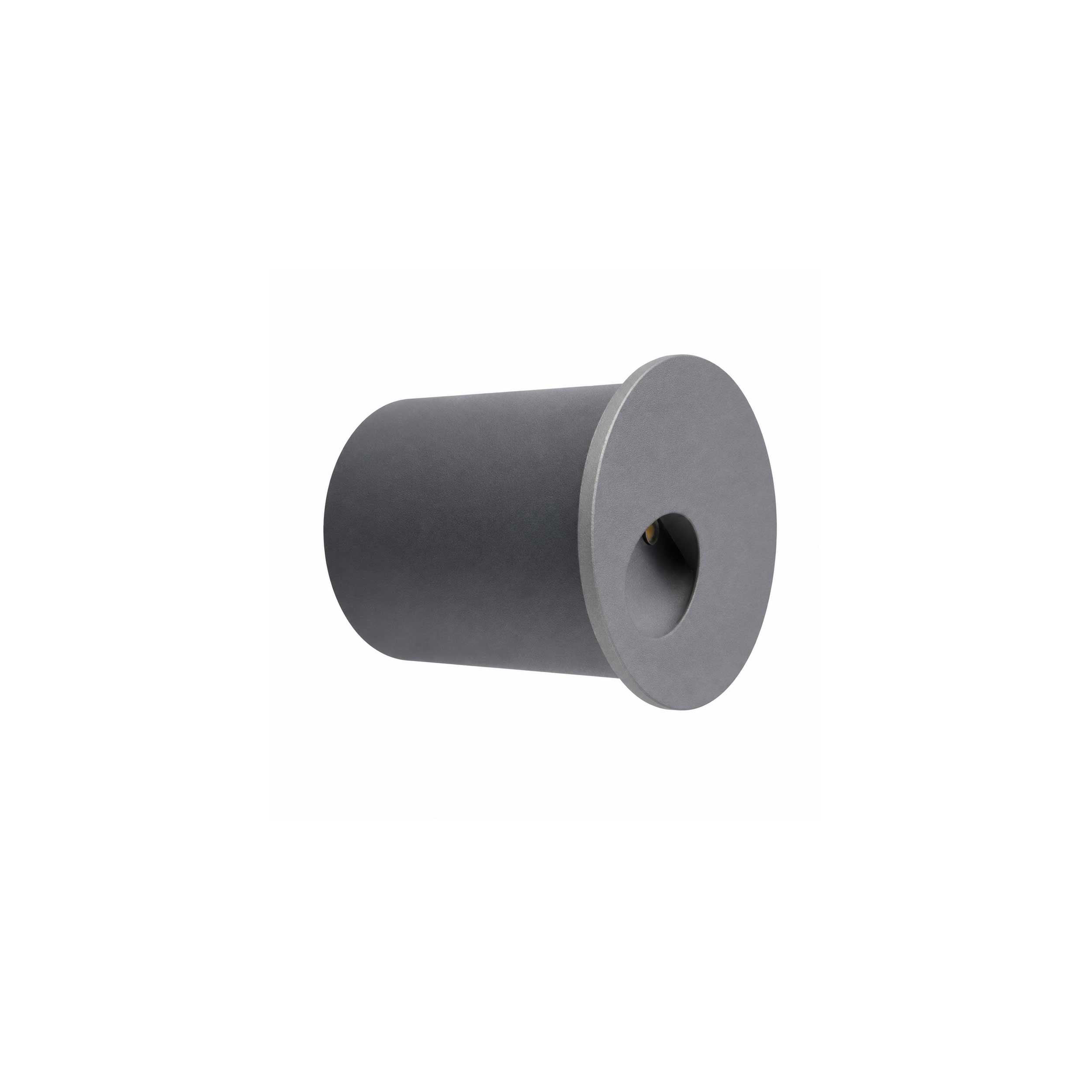 VK Light Fune LED recessed stairwell light round
