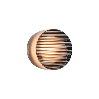 VK Light Glace LED Wall light with a ribbed finish