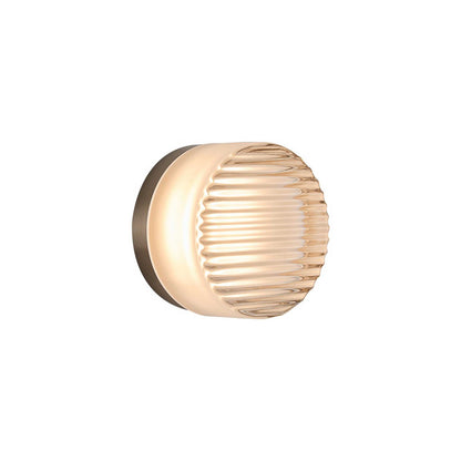 VK Light Glace LED Wall light with a ribbed finish