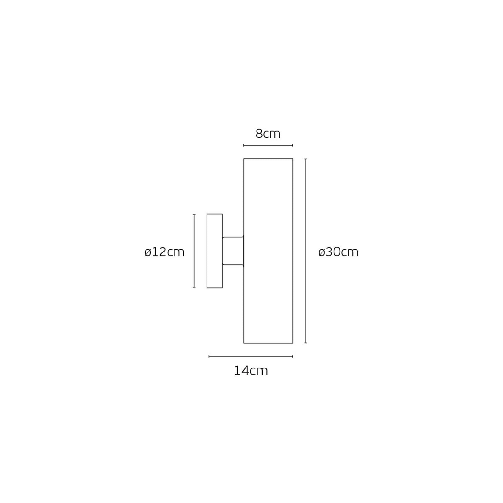 VK Light Halo E27 wall light