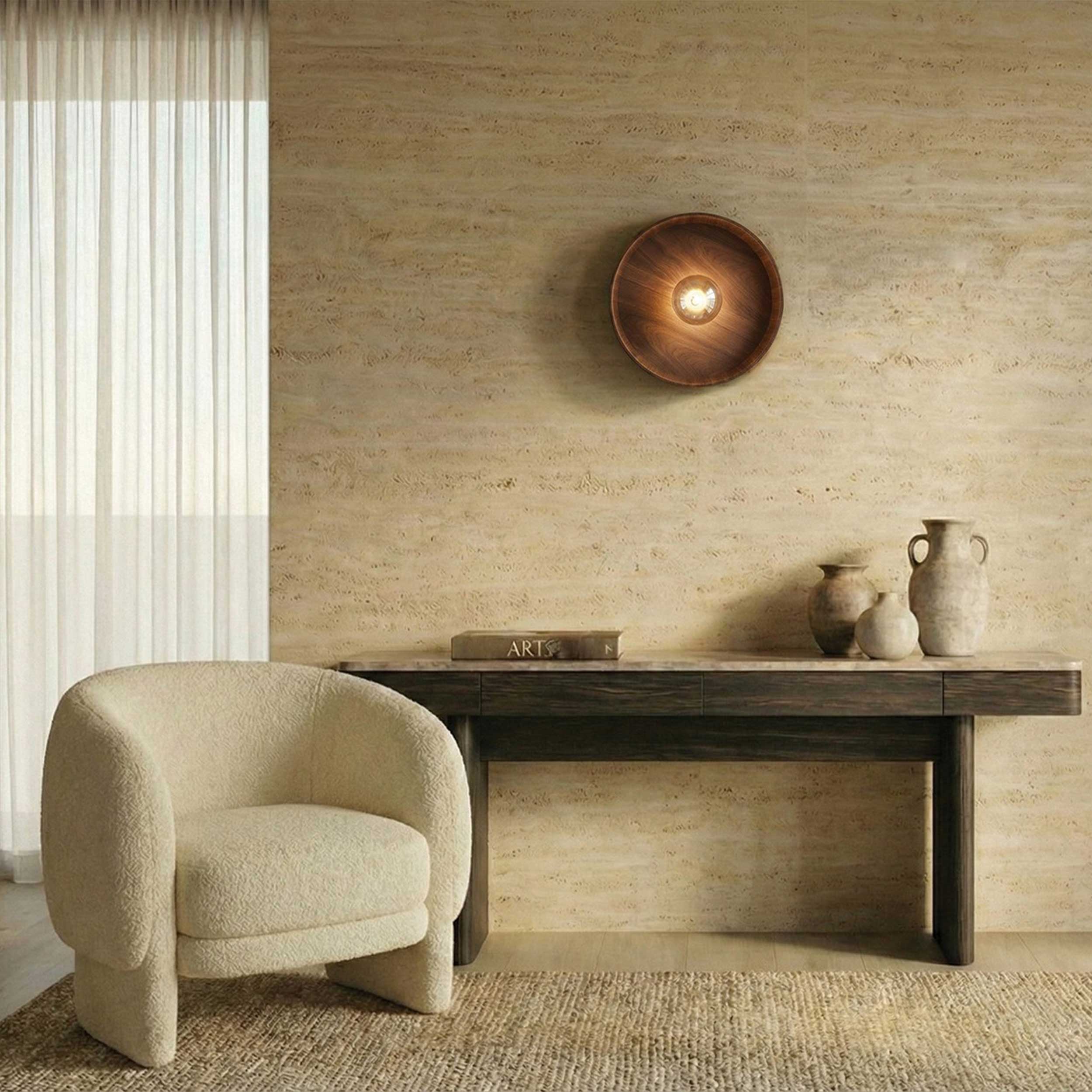 VK Light Halo E27 wall light