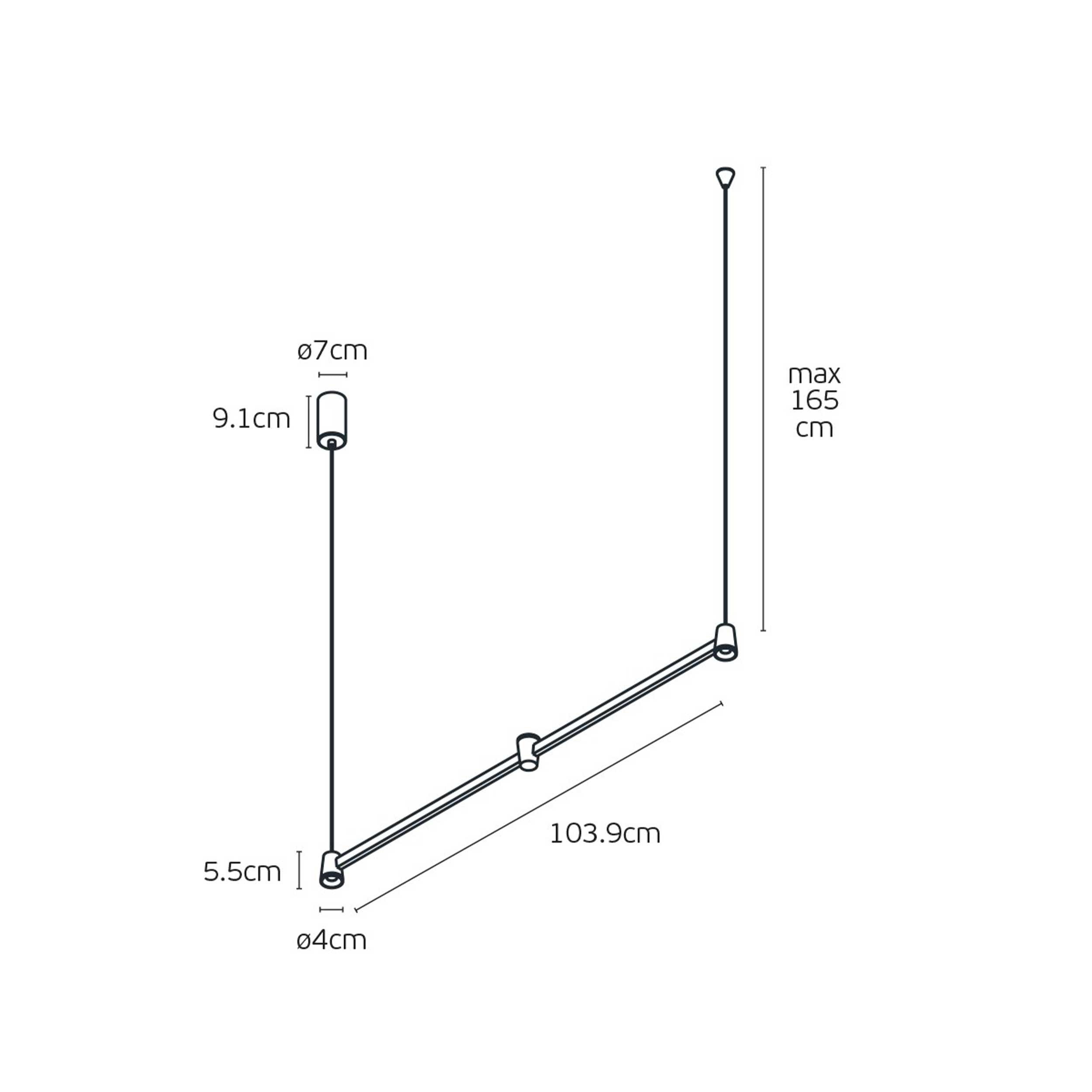 VK Light Iris LED pendant light
