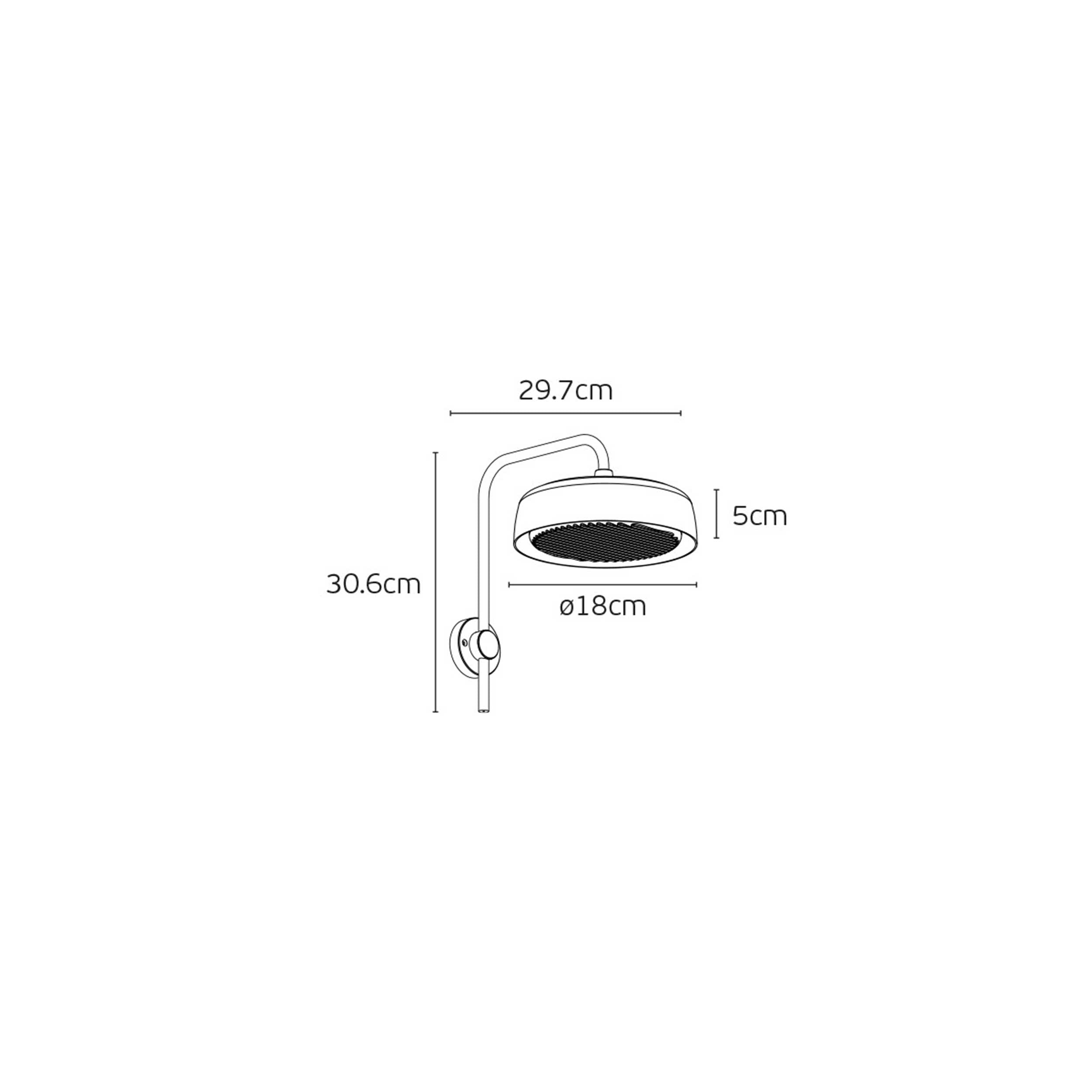 VK Light Jade LED Wall light IP65