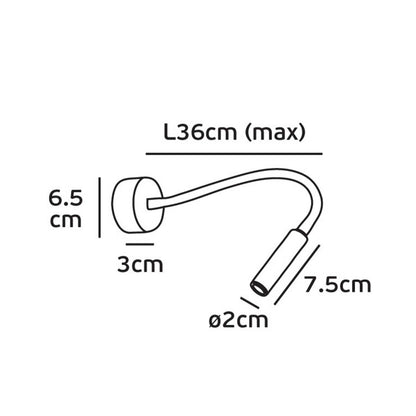 VK Light How LED wall light