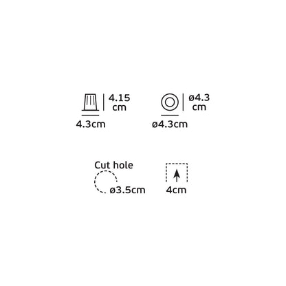 VK Light Bloc Mini LED Adjustable Recessed light