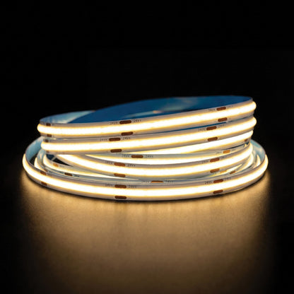 24V LED COB Strip, CRI90, IP65, 3000K, Dimmable (5 m)