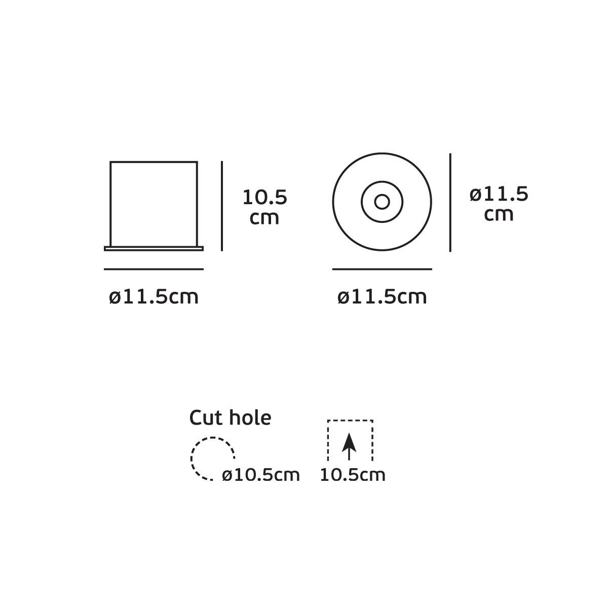 VK Light Presto LED Recessed light