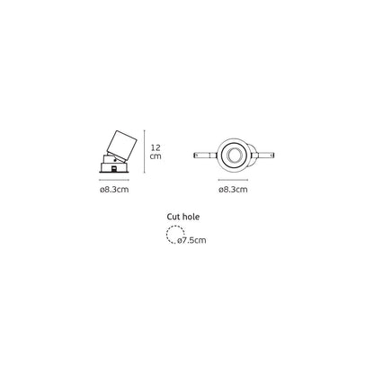 VK Light Bole LED Recessed light