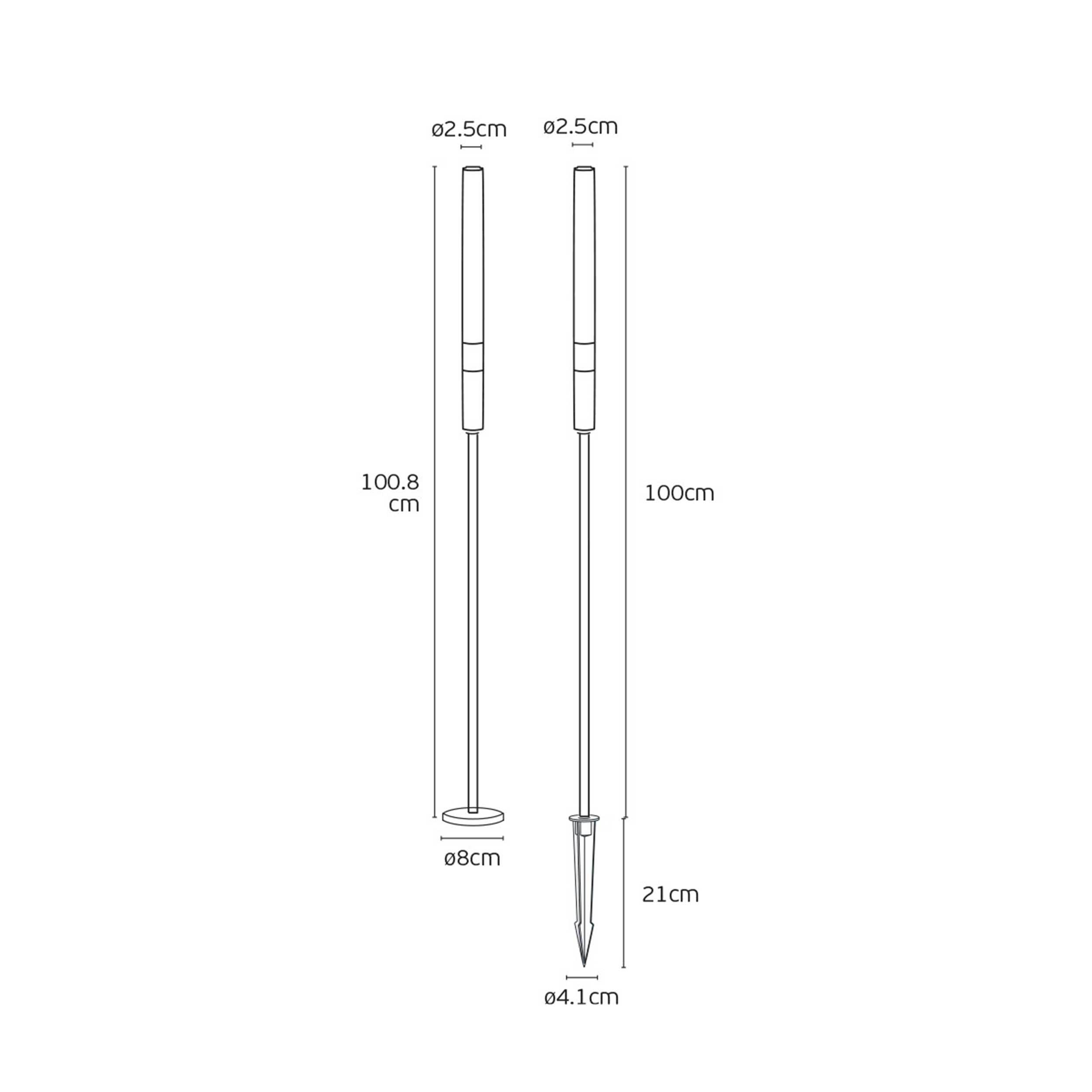 VK Light Mim LED Pole light IP65