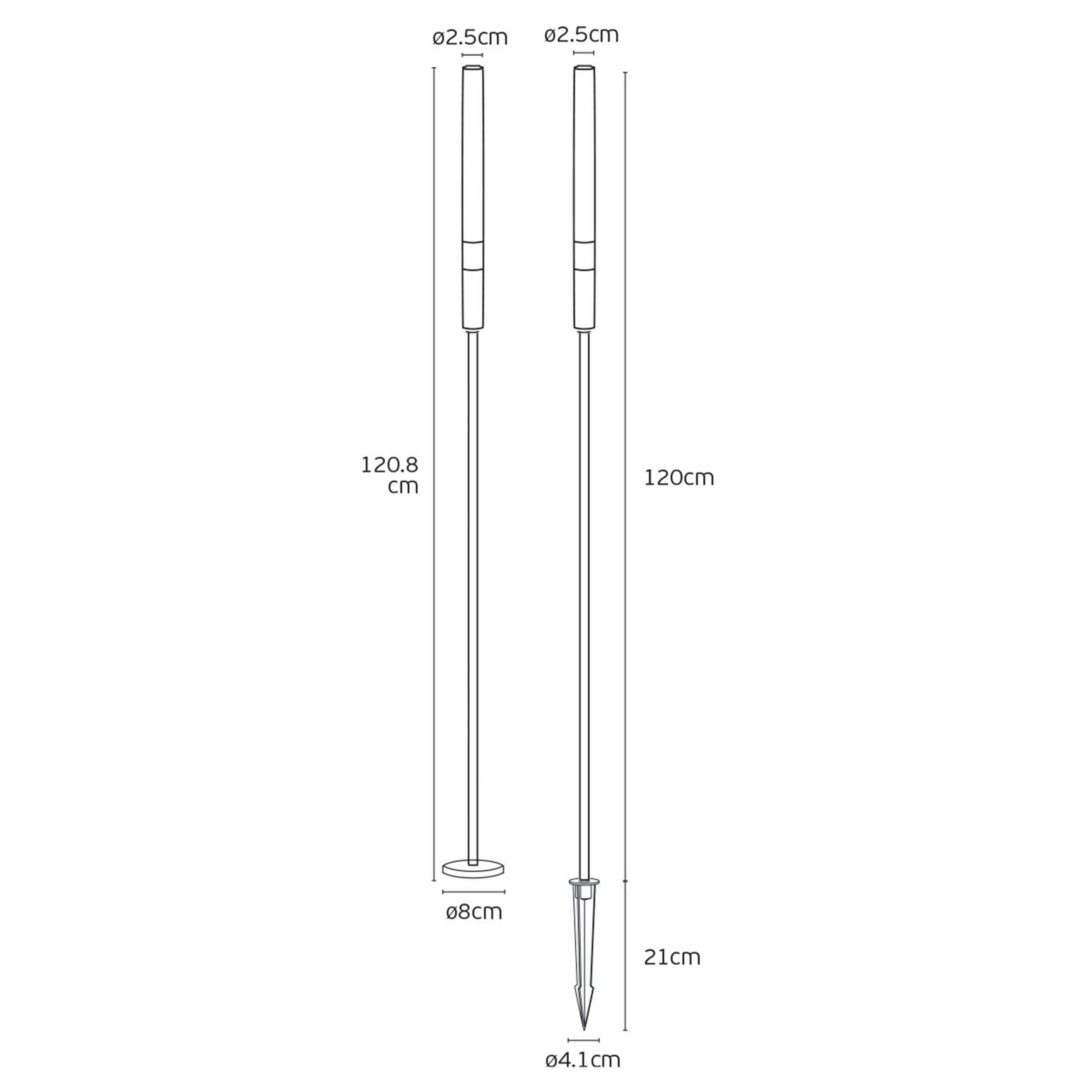 VK Light Mim LED Pole light IP65
