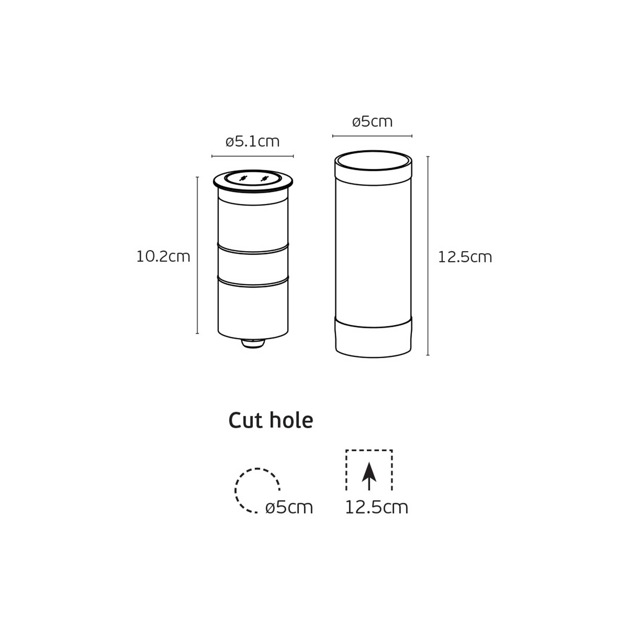 VK Light Moom LED Pole light IP67