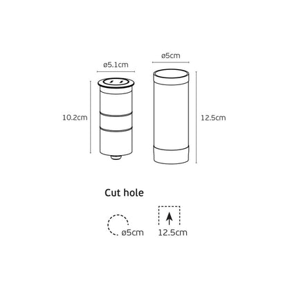 VK Light Moom LED Pole light IP67